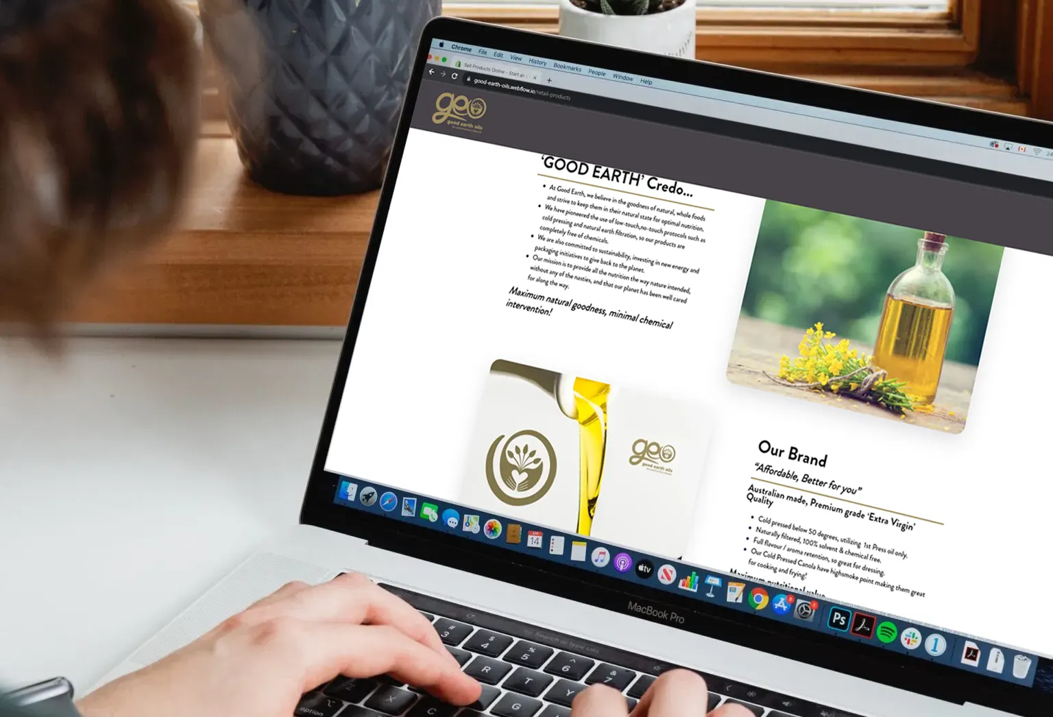 A recent project designed with webflow developed by B2bwebsites.au